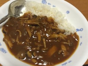 きのこカレー