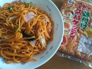 名城の味付けスパゲッティ
