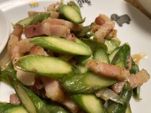 アスパラ炒め